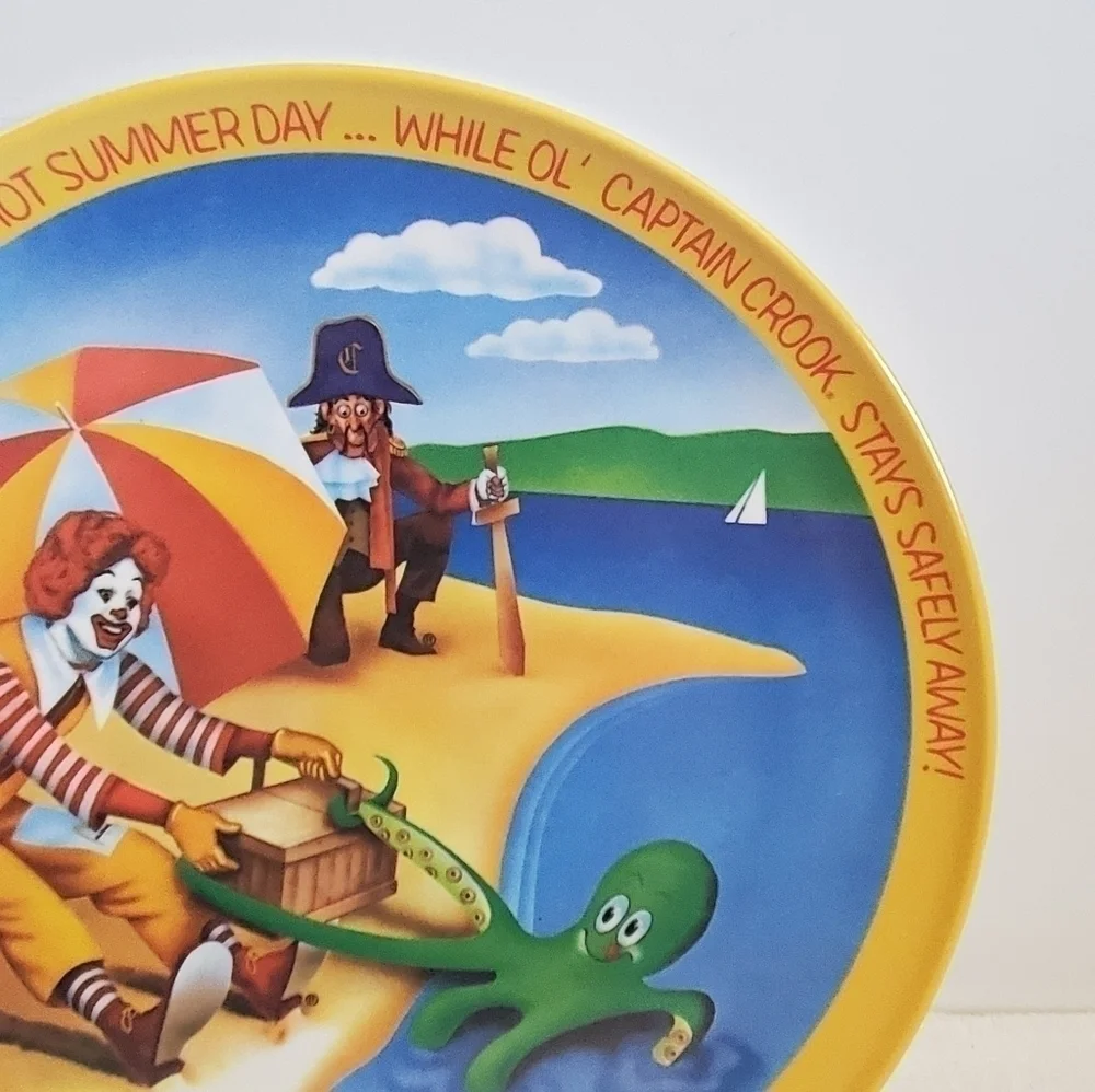 RONALD McDonald 1977 Vintage 4 Plate Set By Lexington 10